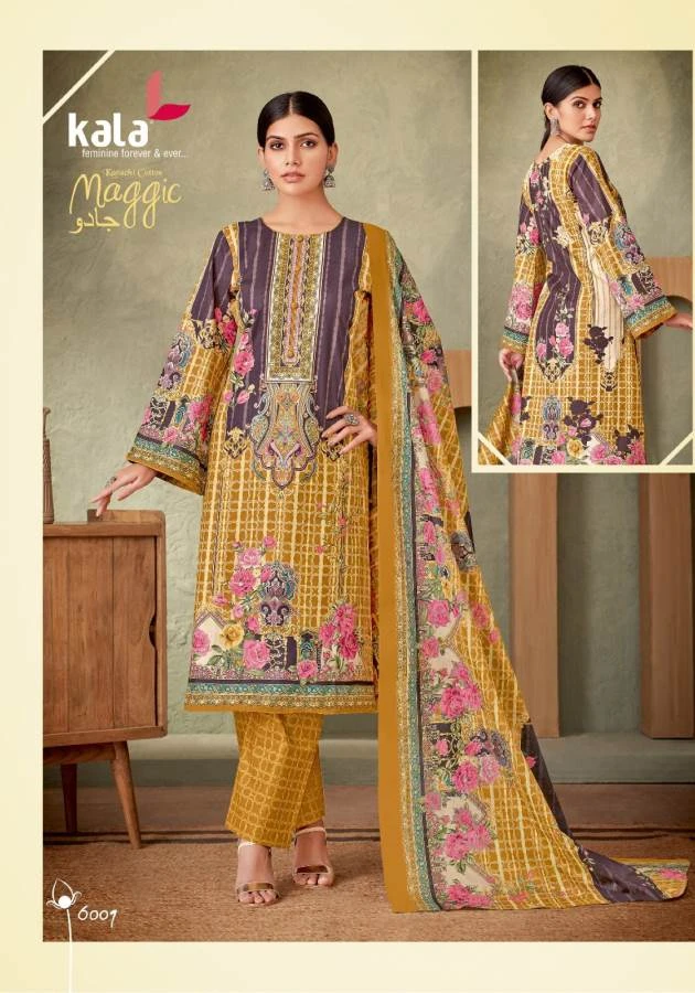 Kala Magic Vol 21 Cotton Wholesale Pakistani Print Salwar Suit Catalog — Wholesale Salwar Suits, MPA wholesale from Surat — view 4